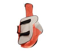 Yinhing Oxford Cloth Chainsaw Storage Bag, Portable, Bright Red Carry Box/Cover with Long, Protective Box for Forestry and Use (Orange and White)