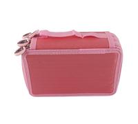 Yinhing Oxford Multi Layer 72 Slot Colored Pencil Case By FBA Large Capacity Organizing Bag for Students Artists Oxford Material Cute Heart Zipper