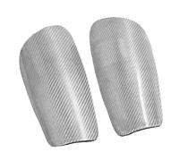 Yinhing Pair Soccer Shin Guards Composite Material Shin Pads With S Torage Bag Lightweight Protective Soccer Gear for Kids Football Games Silver Enhanced Comfort And Optimal Performance (L)