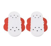 Yinhing Pair Waist Twisting Disc Split Type Double Pedal Standing Silent Exercise Board for Home Fitness Workouts Ideal for Cardio Training Strength Toning and Overall Health Compact Desig