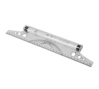 Yinhing Parallel Roll Ruler 30cm Drawing Drafting Tool High Measurement Lightweight PVC Plastic for Artists and Drafters
