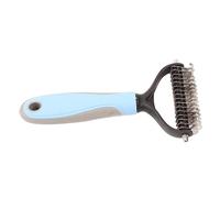 Yinhing Pet Grooming Brush Double Sided Dog Shedding Tool for Goldens Effective Detangling Comb for Removing Knots And Mats Ideal for Golden Retrievers And Other Breeds