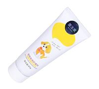 Yinhing Pet Pet Hair Dye Cream Temporary Dog Coloring Tool 80g Golden Yellow Easy Application Safe for Pets (Ink Black)