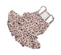 Yinhing Pet Suspender Dresses With Stylish Leopard Print Short and Soft Summer Skirts Breathable Fabric for Comfortable Wear Sun for Your Beloved Pets Ideal for Weekend Outings and Playdat (M)