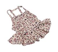 Yinhing Pet Suspender Dresses With Stylish Leopard Print Short and Soft Summer Skirts Breathable Fabric for Comfortable Wear Sun for Your Beloved Pets Ideal for Weekend Outings and Playdat (XL)