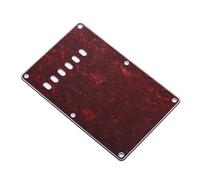 Yinhing Pickguard, Guitar Cover Guitar Back Cover Pickguard Backplate Tremolo Cavity Backplate for Modern Style Electric (Dark red)