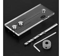 Yinhing Pocket Hole Jig Step Drill Bit Set for Accurate Dowel Hole Drilling Locator Essential Woodworking Tool for Precise Joinery and Craftsmanship