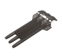 Yinhing Portable Box ABS Case with 3 Sleeve S Torage and Aluminium Alloy Buckle Stylish Design Ideal for Lovers for Home Office Or Game Nights (Black)