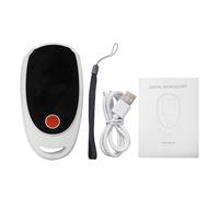 Yinhing Portable Digital Microscope for Kids With 2.0 Inch Color Screen Sized 500X Magnification Equipped With 8 Built In LED Lights Ideal Educational Tool for Science Exploration A (White)