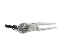 Yinhing Portable Divot Tool with Marker Metal Divot Repair Tool Lightweight and Practical Design for Easy Carry Ideal for Golfers on the Course (#1)