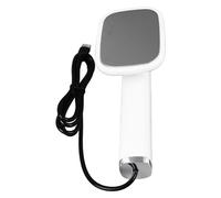 Yinhing Portable Handheld Steam Iron with 20ML Capacity USB Plug Iron for Home Travel Rotatable 0° 90° 180° Design Quick Heating Travel Steam for Clothes Friendly on Silk Cotton Wool (White)