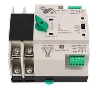 Yinhing Power Au Tomatic Transfer Switch 2P Millisecond Circuit Fast Controller PV Type AC220V 80A High Efficiency Power Management System Switching Innovative Electrical Solution for Home (63A)