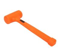 Yinhing Practical PVC Rubber Soft Face Dead Blow Hammer 0.5LB Ergonomic Design Shockproof Non Sparking Tool for Petrochemical and Coal Mining Installations (1LB)