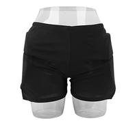 Yinhing Premium Protective Shorts for Cycling Skiing Skin Friendly Heat and Comfortable Padded Pants for Sports Activities Lightweight and Breathable Design (M)