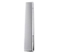 Yinhing Professional Barber Comb Aluminum Metal Fine Tooth Comb for Salon Hair Styling Cutting and Blow Drying (Silver)