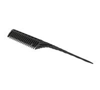 Yinhing Professional Hair Comb Barber Salon Styling Tool Comfortable Flexible Teeth No Hair Scalp Injury Quality PP Material High Temperature Black 21.7x2.8cm (Black)