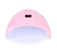 Yinhing Professional LED Nail Polish Dryer Lamp 36W Intelligent Nail Curing Machine with Infrared Sensor Fast Drying for Salon Home Use White Pink (Roseate)