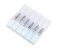 Yinhing Professional Nail Drill Bit Set 6PCS Tungsten Carbide Nail Grinding Head for Manicure Pedicure Nail Art Gel Polish Removal Shaping Smoothing