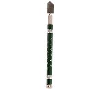 Yinhing Professional Slip Roller Glass Cutter Tool with Aluminum Alloy Handle Ergonomic Design Cutting Ideal for Glass Artists Projects Stained Crafting Home Repairs (Green)