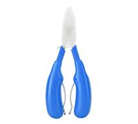 Yinhing Professional Stainless Steel Ingrown Toenail Clippers Cuticle Scissors Pedicure Tool with Ergonomic Handle for Painless Nail Trimming Black Red Blue (Blue)