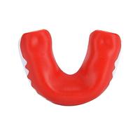 Yinhing Professional Teeth Protector Gum for Karate Boxing and MMA Red and White Tool for Athletes Sparring and Training Sessions (White and Red)