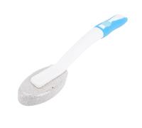 Yinhing Pumice Stone Brush With 31Cm Handle Ideal for Pool Bathroom Tile and Grout Scrubbing Versatile Multifunctional Tool for Stubborn and Mineral Deposits Removal for Home and Professio