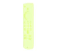 Yinhing Remote Control Silicone Cover for Slip Protective Case With Lanyard 3rd Gen Stylish Red Design Material Fit Enhanced Grip for Optimal Control And (Fluorescent Green)