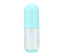 Yinhing Reusable Empty Makeup Lotion Bottle Travel Size Plastic Squeeze Pump Container For Shampoo Facial Cleanser Carry On Luggage Green Transparent Red 40ml (40ml green lotion bottle)