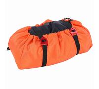 Yinhing Rock Climbing Rope Kit Bag with Folding Shoulder Strap for Outdoor Camping and Hiking Adventures Vibrant Orange Color Design Essential Gear for Climbing Enthusiasts (Orange)