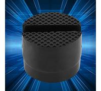 Yinhing Rubber Jack Pad Car Frame Rail Protector Heavy Duty High Density Support Adapter For Most Vehicles Black 48mm Base 37mm Height 50mm Top Diameter