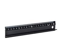 Yinhing Ruler Ruler for Cutting Sa L Type Aluminum Alloy 45cm Cutting Metal for Accurate Length Measurement for and Professional Use (L type 20cm)