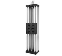 Yinhing Screw Slide Linear Table Aluminum Alloy for 3D Printer And Engraving Machine And Silver Finish 400mm Length Engineering for Ideal for Projects And Professional Use (Silver #17)