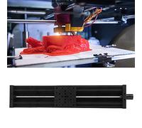 Yinhing Screw Slide Linear Table Aluminum Alloy for 3D Printer And Engraving Machine And Silver Finish 400mm Length Engineering for Ideal for Projects And Professional Use (Black #16)