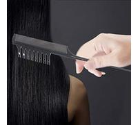 Yinhing Sectioning Highlight Comb Professional Sided Hair Dyeing Comb for Weaving and Cutting Versatile Salon Hair Coloring and Styling Tool for Effortless (Black)