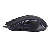 Yinhing Silent Gaming G6 Ergonomic Wired with 3200 DPI Sensitivity Silent Click Technology Colorful LED Lights for Desktop Laptop Use