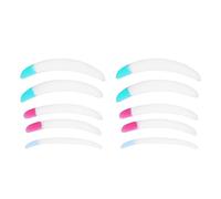 Yinhing Silicone Eyelash Perming Pads 5 Pairs S/M/L Soft Curling Tool for Home Salon Use Safe Easy to Eyelash Pads