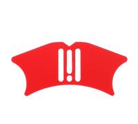 Yinhing Silicone Nose Shadow Stencil Highlighter Tool Reusable Contour Template for Beginners Makeup Artists Red Silicone Sculpting Aid for Effortless Makeup Application