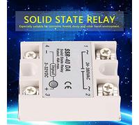 Yinhing SSR 40DA State Relay 40A DC AC 3 32V DC Input 24 380V AC Output No High Speed Switching for Industrial Automation CNC Machinery