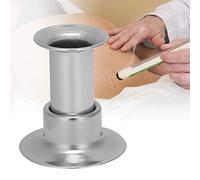 Yinhing Stainless Steel Moxibustion Extinguisher Roller High Temperature Moxa Stick Extinguisher Convenient Management Tool for Wellness Practices (2cm)