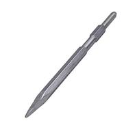 Yinhing StarRoyal 0810 Shank Point Chisel 17x280MM Hex Electric Pick Steel Bit for Concrete Processing Easy Install Ideal for Renovation and Demolition (17x280MM Point)