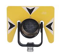 Yinhing Surveying Prism Yellow Optical Glass Single Tilt Prism with ABS Case 5/8in X 11 Thread for Total Stations Land Surveying Equipment