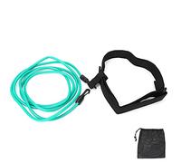Yinhing Swim Training Belt Swimming Stationary Cords Bungee Leash High Strength ABS Hooks Elastic Rubber for Home Pool Workout Fitness Training Green 3.2m