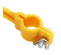 Yinhing Swing Trainer 2Pcs Alignment Aid for Wrist Control Posture Effective Practice Tool for Left Right Handed Golfers Easy Installation on Clubs Yellow (Yellow)
