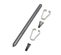 Yinhing Tablet Touch Pen With 10 Interchangeable Tips 4096 Levels Of Pressure Sensitivity Control Stylus for Tab S6 10.5 Inch Elegant Rose Red Design (Grey)