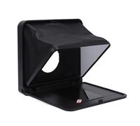 Yinhing TC7 Foldable Portable Teleprompter for Smartphone Camera with Remote Control High Compatibility Easy to Use for Online Teaching Video Content Creation