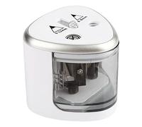 Yinhing Tenwin Double Hole Electric Pencil Sharpener Gray Automatic School Office Stationery No Batteries Included Ideal for Kids Adults