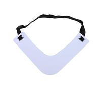 Yinhing The 3 Pcs Beard Shaping Template Kit Includes a Beard Neckline Guide, Complete with an Elastic Band for Men to Achieve Precise, Symmetrical Styles At Home. (White)