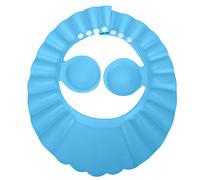 Yinhing This Baby Shower Shampoo Bathing Hat is Made of Soft Silicone, Featuring a Hair Sunshade Shield and Ear Protection Design for Bathing for Kids. (Blue)