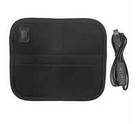 Yinhing This Multi Purpose Waist Pad Features Three Heating Levels and a Timed Heating Function with a Dc Port Connection, Offering Warmth for Convenient Home Use.