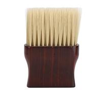 Yinhing This Neck Duster Brush Features a Soft Head and a Solid Wood Handle, Making It Ideal for Gently Cleaning Loose Hair During Haircuts At the Barbershop or Salon.
